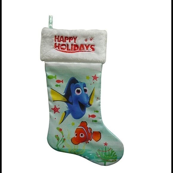 Bundle Sale 3 for $15 | Disney Finding Dory | Happy Holidays Christmas Stocking - Picture 3 of 14